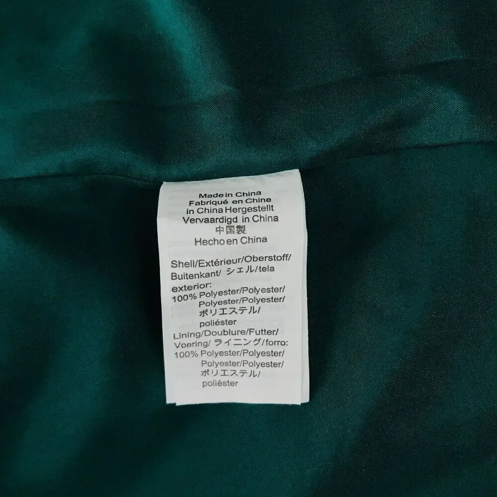 J Crew Mercantile Women's 00 Dress Green Pink Floral Tie-Shoulder A-Line CJ4